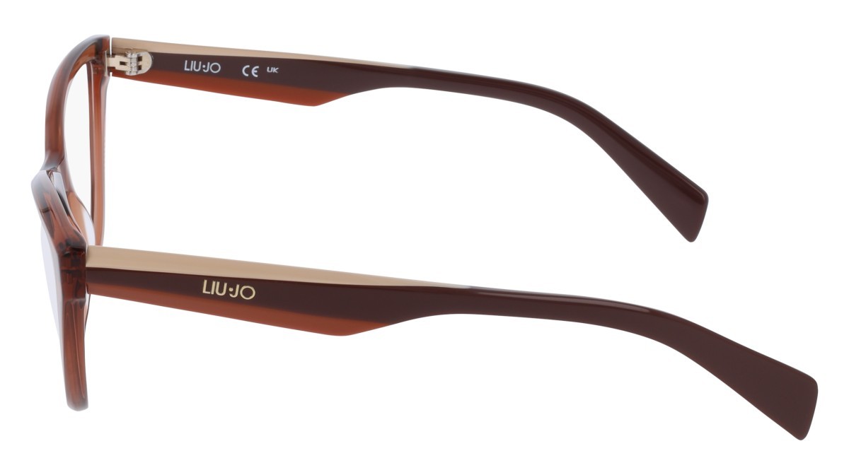 Occhiali da vista Liu Jo LJ2824 (210) colore light brown forma cat eye lenti colore - 4