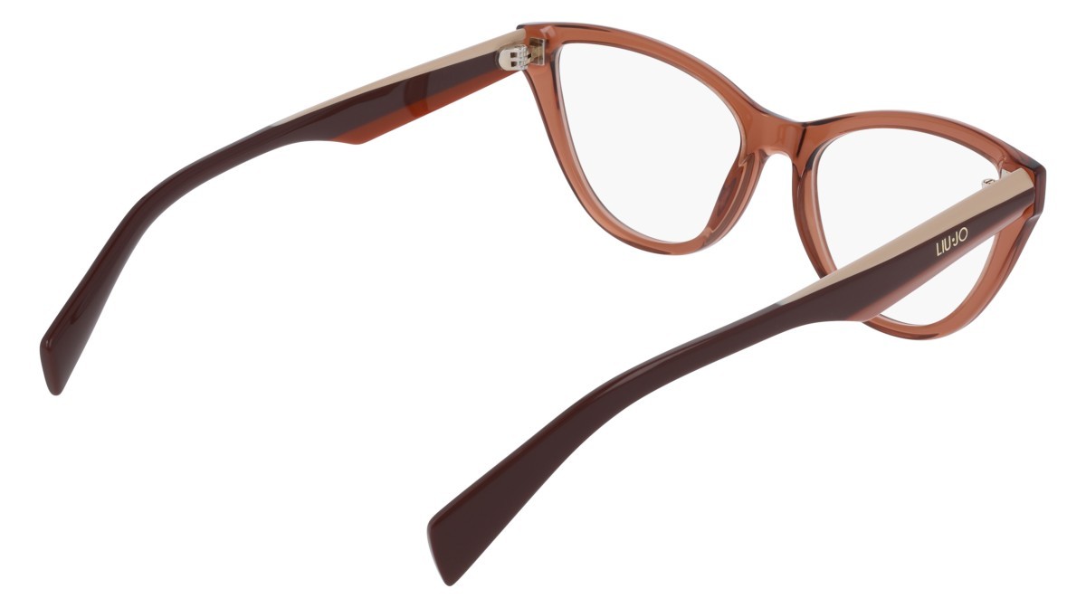 Occhiali da vista Liu Jo LJ2824 (210) colore light brown forma cat eye lenti colore - 4