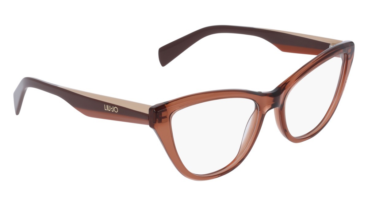Occhiali da vista Liu Jo LJ2824 (210) colore light brown forma cat eye lenti colore - 4