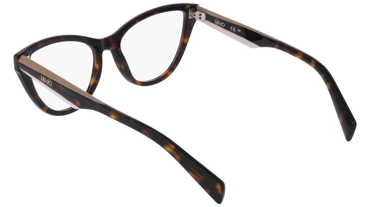 Occhiali da vista Liu Jo LJ2824 (242) colore dark tortoise forma cat eye lenti colore - 2