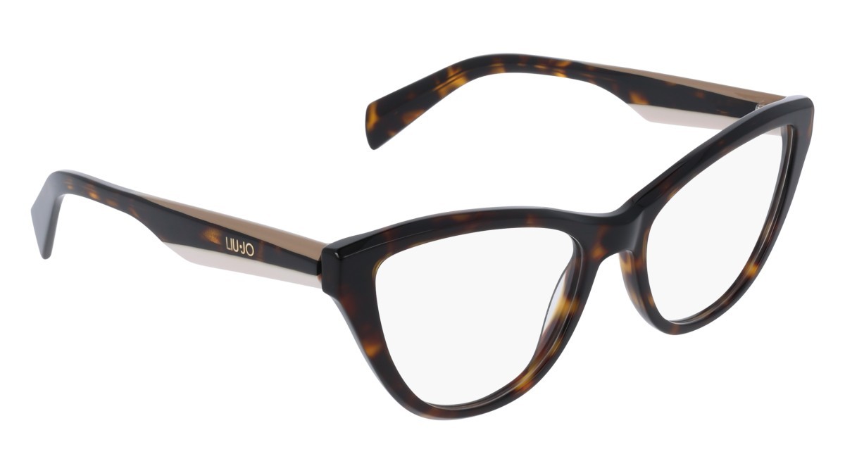 Occhiali da vista Liu Jo LJ2824 (242) colore dark tortoise forma cat eye lenti colore - 2