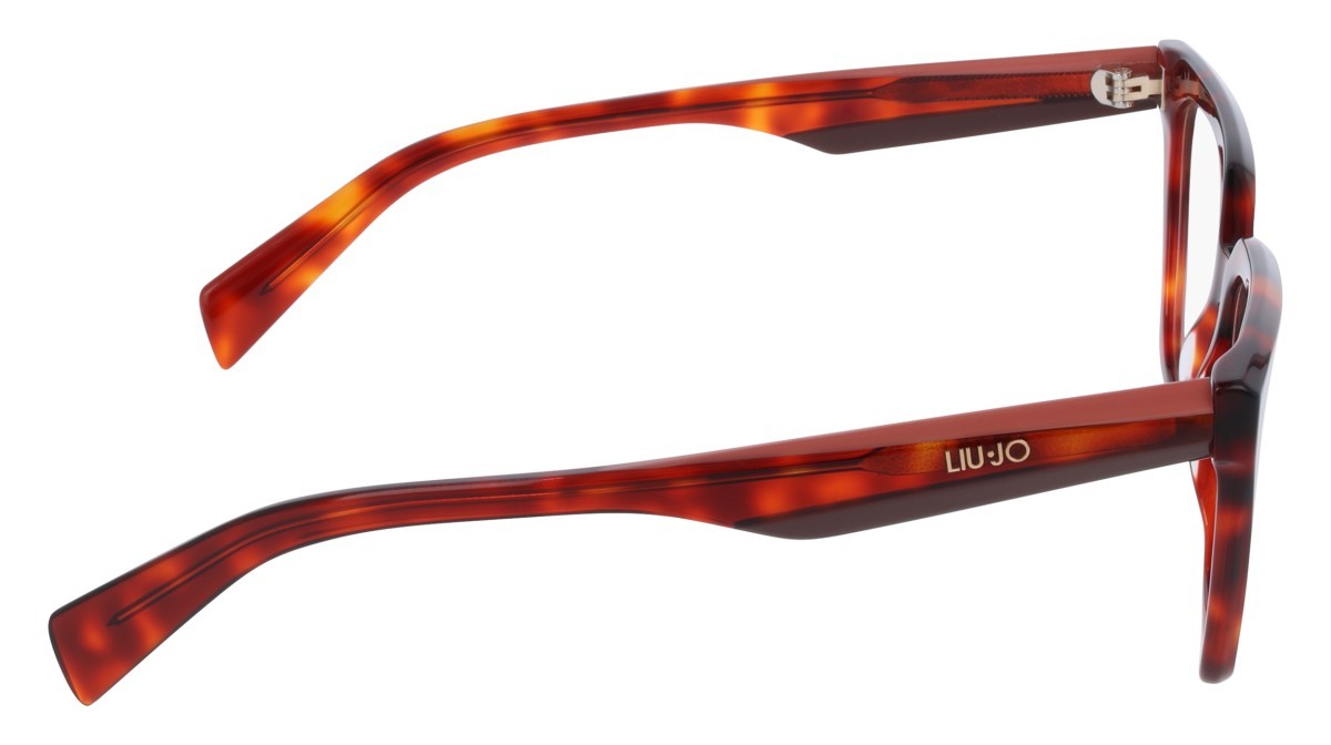 Occhiali da vista Liu Jo LJ2825 (640) colore red tortoise forma rettangolare lenti colore - 4