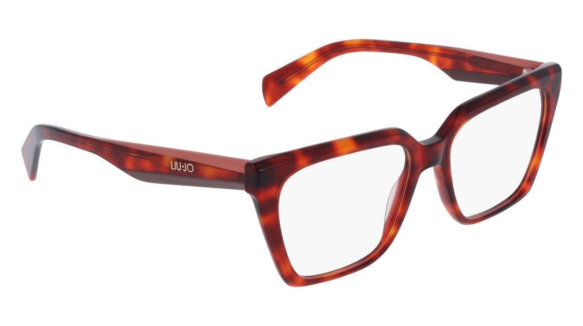 Occhiali da vista Liu Jo LJ2825 (640) colore red tortoise forma rettangolare lenti colore - 4