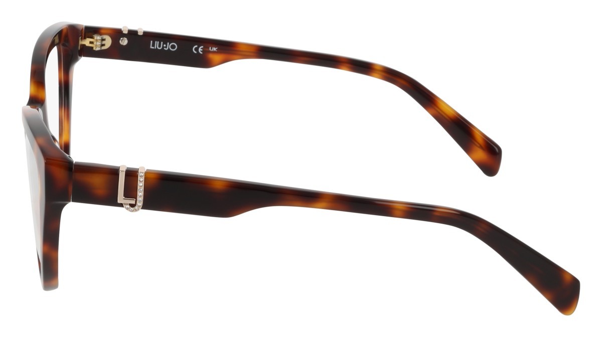 Occhiali da vista Liu Jo LJ2826R (240) colore tortoise forma cat eye lenti colore - 2