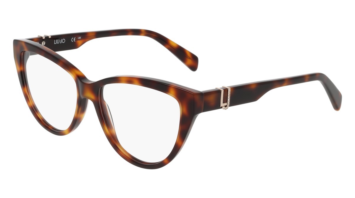 Occhiali da vista Liu Jo LJ2826R (240) colore tortoise forma cat eye lenti colore - 2