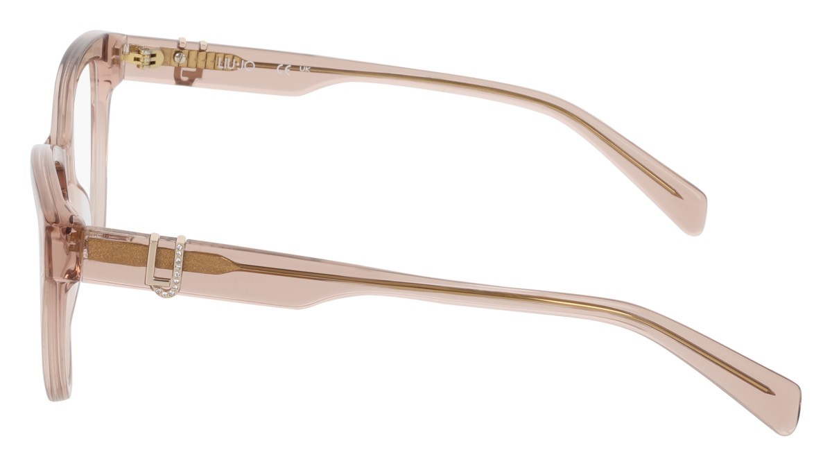 Occhiali da vista Liu Jo LJ2826R (272) colore nude forma cat eye lenti colore - 3