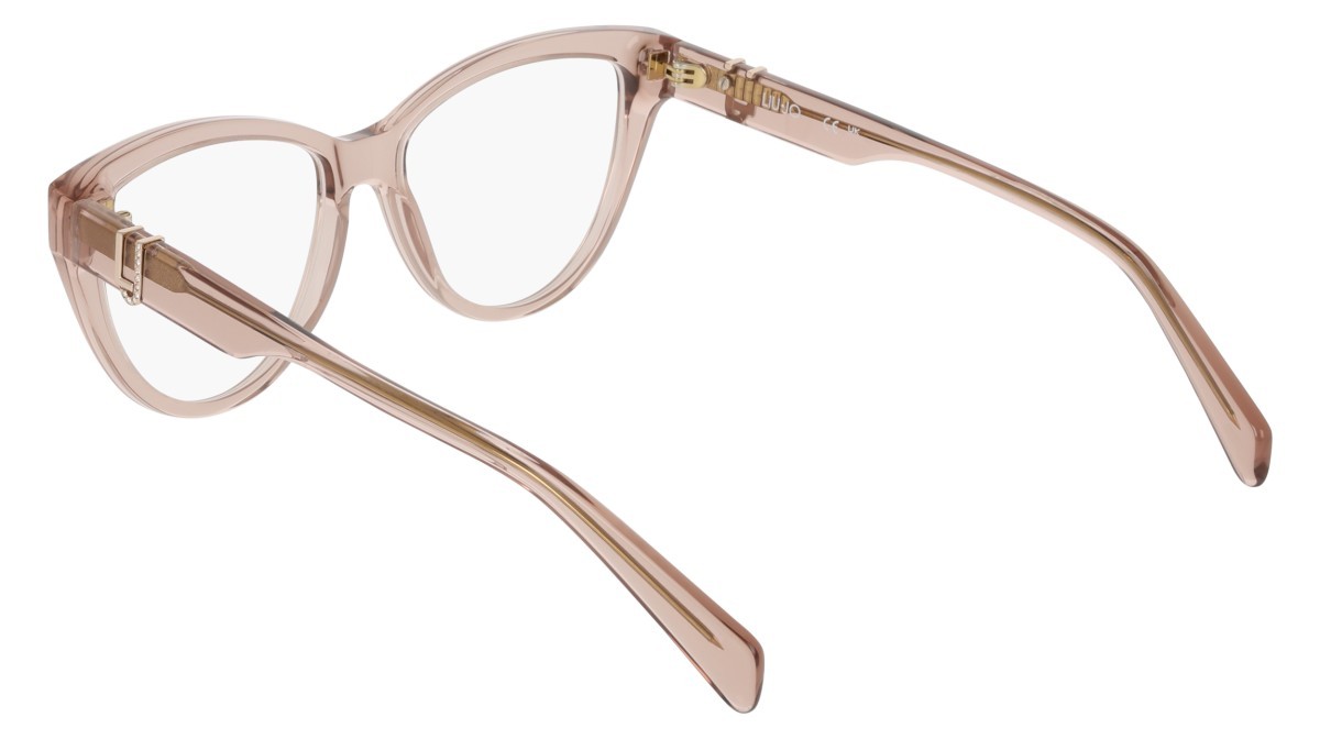 Occhiali da vista Liu Jo LJ2826R (272) colore nude forma cat eye lenti colore - 3