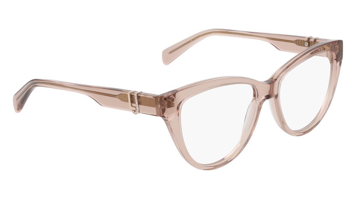 Occhiali da vista Liu Jo LJ2826R (272) colore nude forma cat eye lenti colore - 3