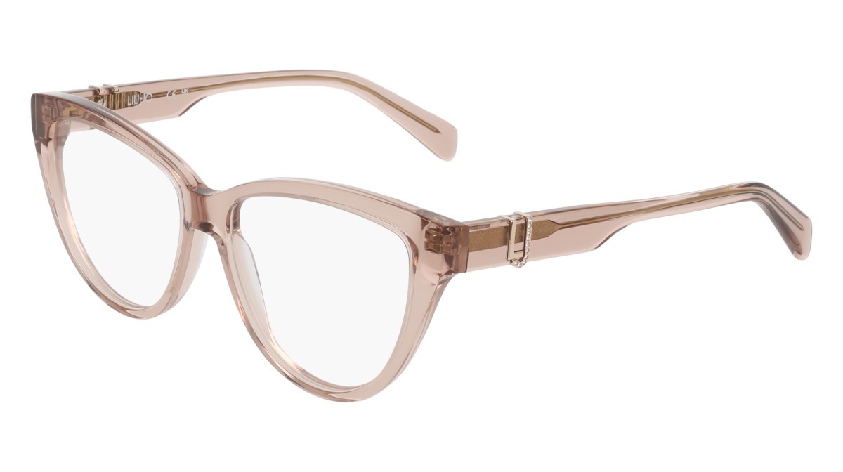 Occhiali da vista Liu Jo LJ2826R (272) colore nude forma cat eye lenti colore - 3