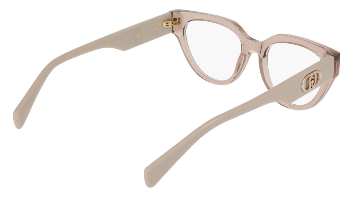 Occhiali da vista Liu Jo LJ2828 (278) colore sand forma cat eye lenti colore - 4