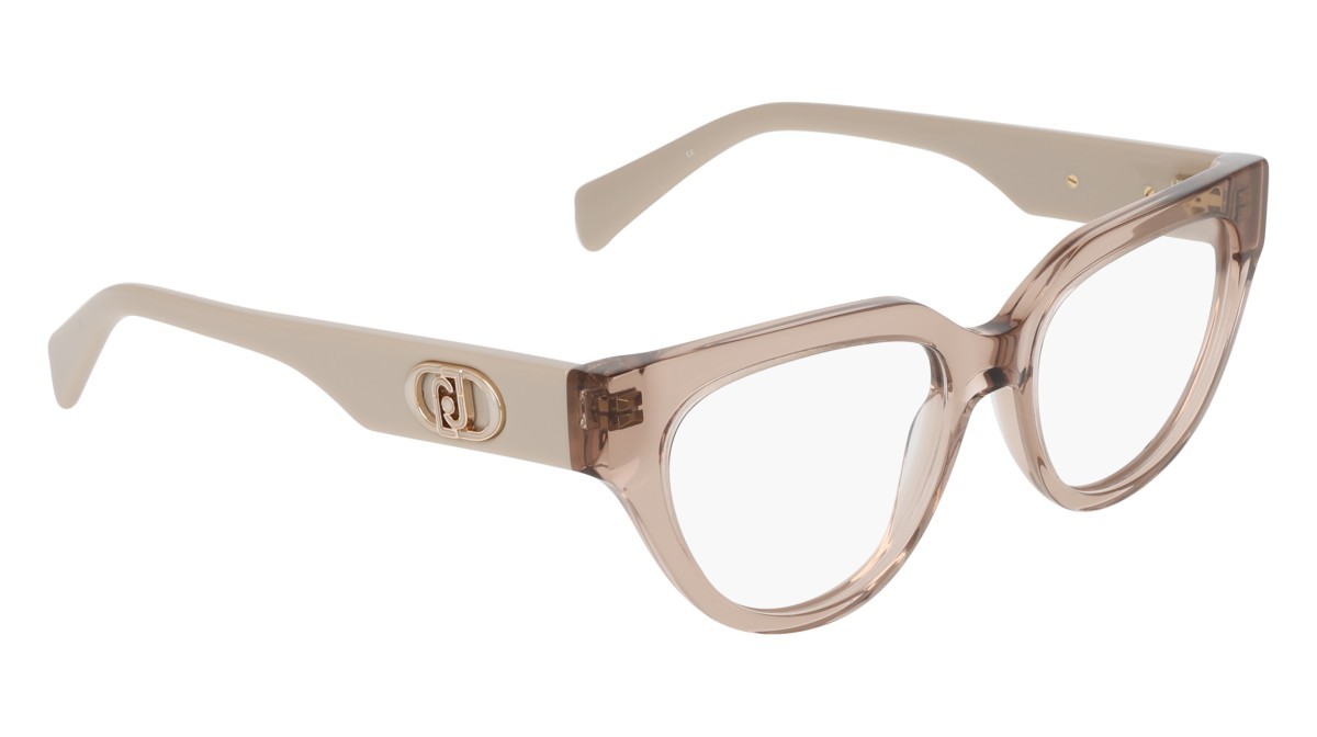 Occhiali da vista Liu Jo LJ2828 (278) colore sand forma cat eye lenti colore - 4