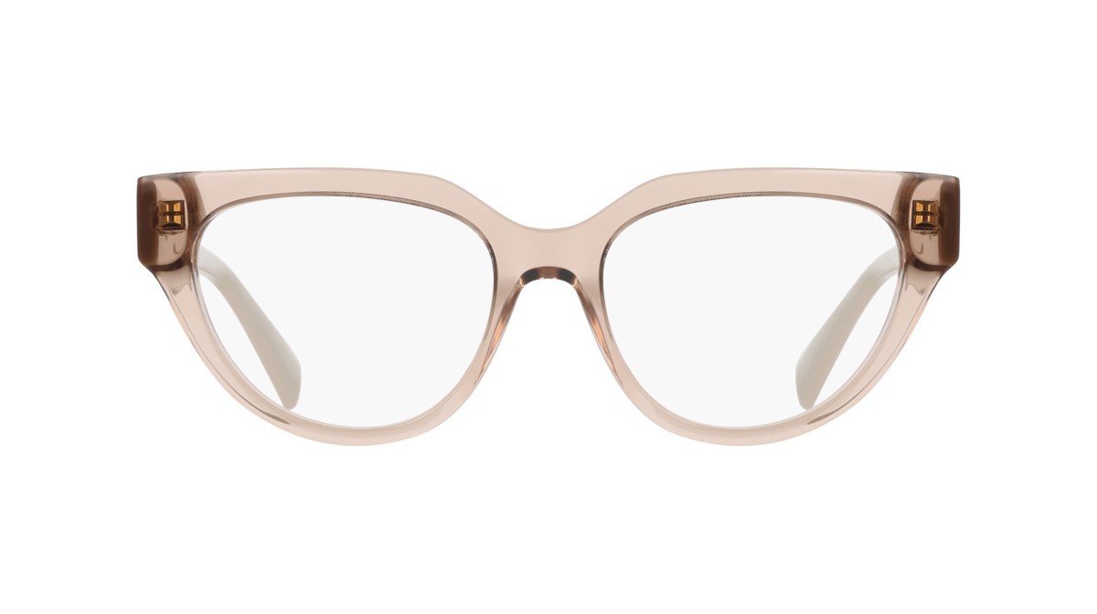 Occhiali da vista Liu Jo LJ2828 (278) colore sand forma cat eye lenti colore - 4