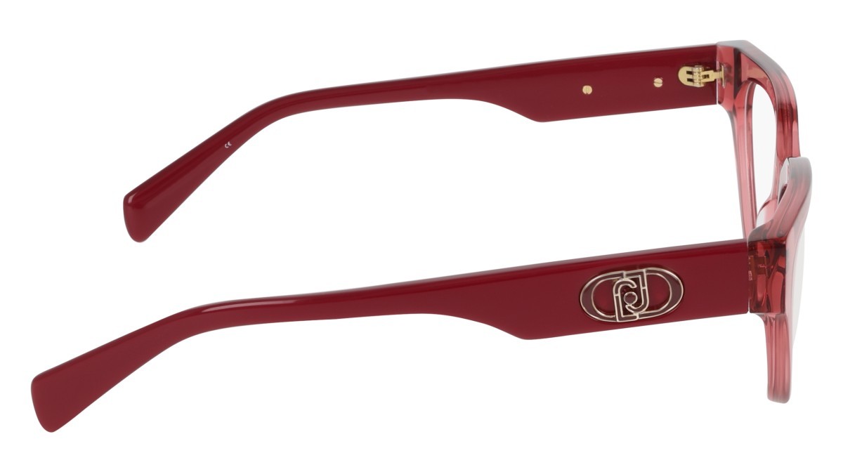 Occhiali da vista Liu Jo LJ2828 (614) colore antique rose forma cat eye lenti colore - 3