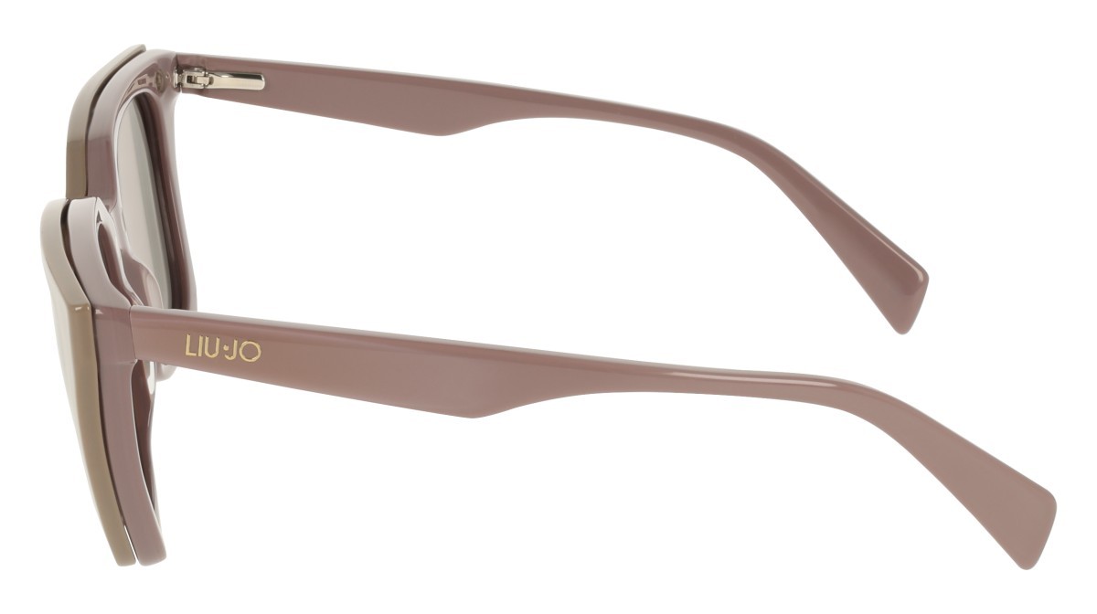 Occhiali da vista Liu Jo LJ2833MAG-SET (204) colore taupe forma rettangolare lenti solid mauve