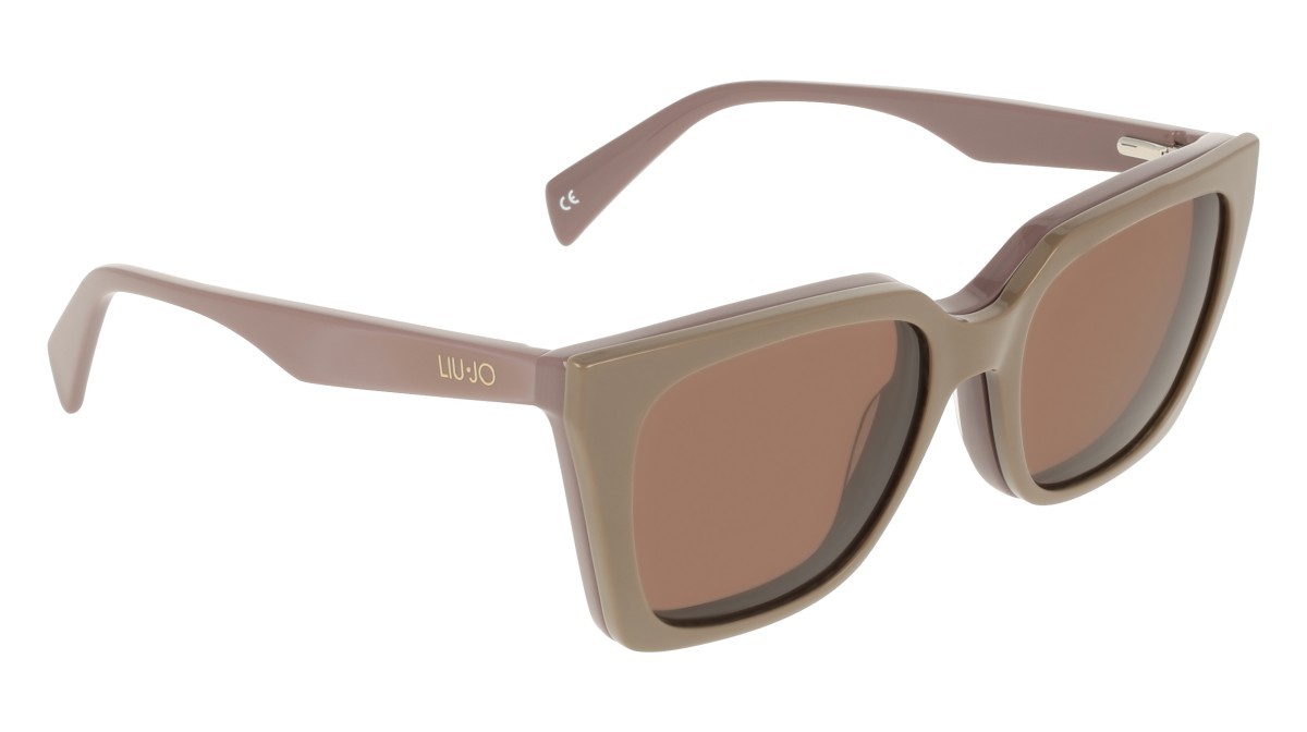 Occhiali da vista Liu Jo LJ2833MAG-SET (204) colore taupe forma rettangolare lenti solid mauve