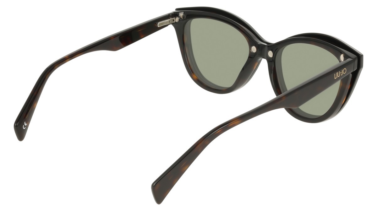 Occhiali da vista Liu Jo LJ2834MAG-SET (240) colore tortoise forma cat eye lenti solid green