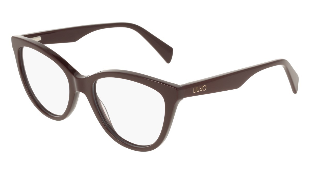 Occhiali da vista Liu Jo LJ2834MAG-SET (601) colore burgundy forma cat eye lenti solid wine