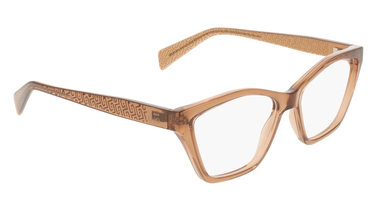 Occhiali da vista Liu Jo LJ2836 (210) colore light brown forma farfalla 