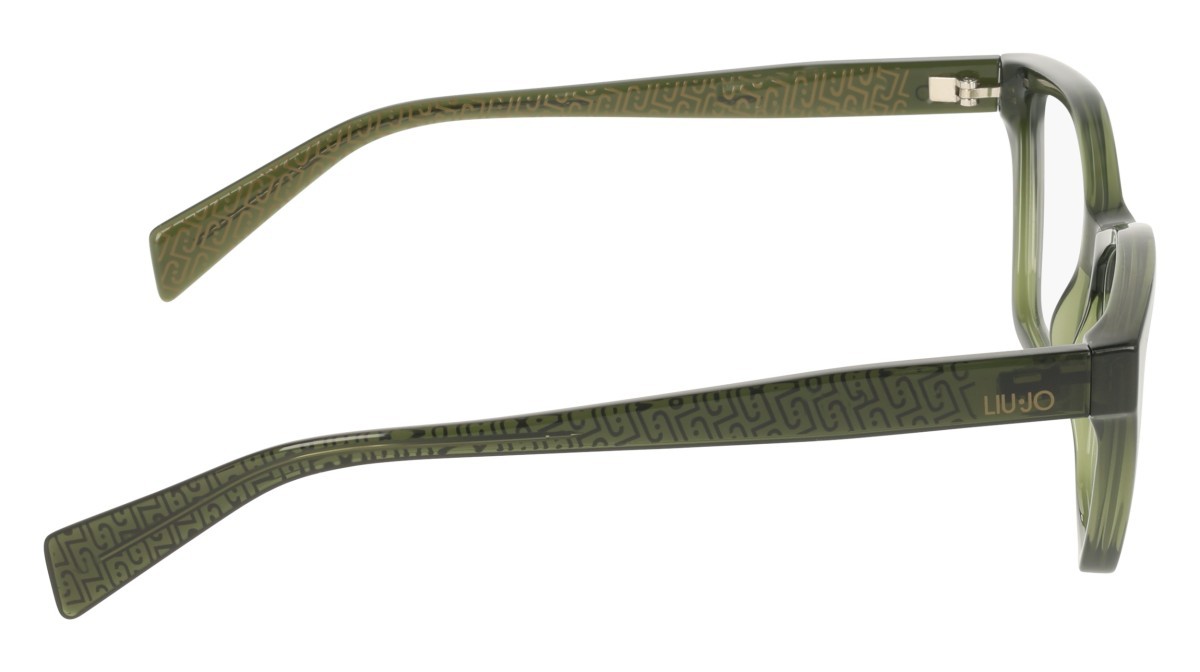 Occhiali da vista Liu Jo LJ2836 (310) colore olive green forma farfalla 