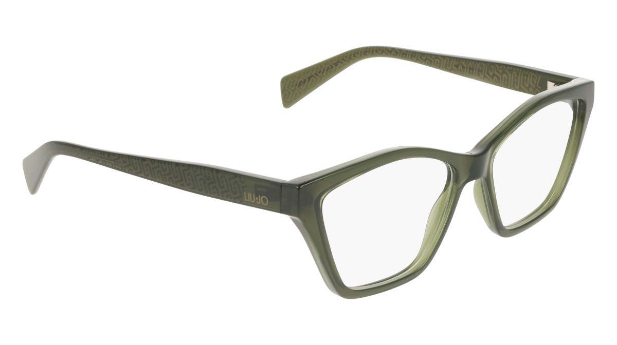 Occhiali da vista Liu Jo LJ2836 (310) colore olive green forma farfalla 