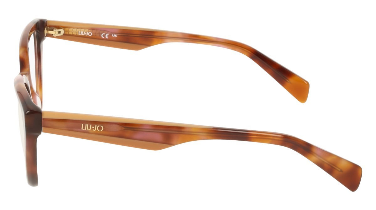 Occhiali da vista Liu Jo LJ2838 (232) colore blonde tortoise forma cat eye 