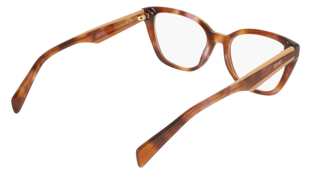 Occhiali da vista Liu Jo LJ2838 (232) colore blonde tortoise forma cat eye 