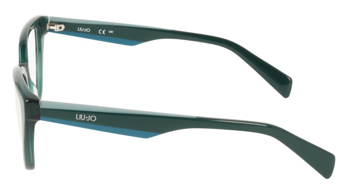 Occhiali da vista Liu Jo LJ2838 (302) colore dark green forma cat eye 