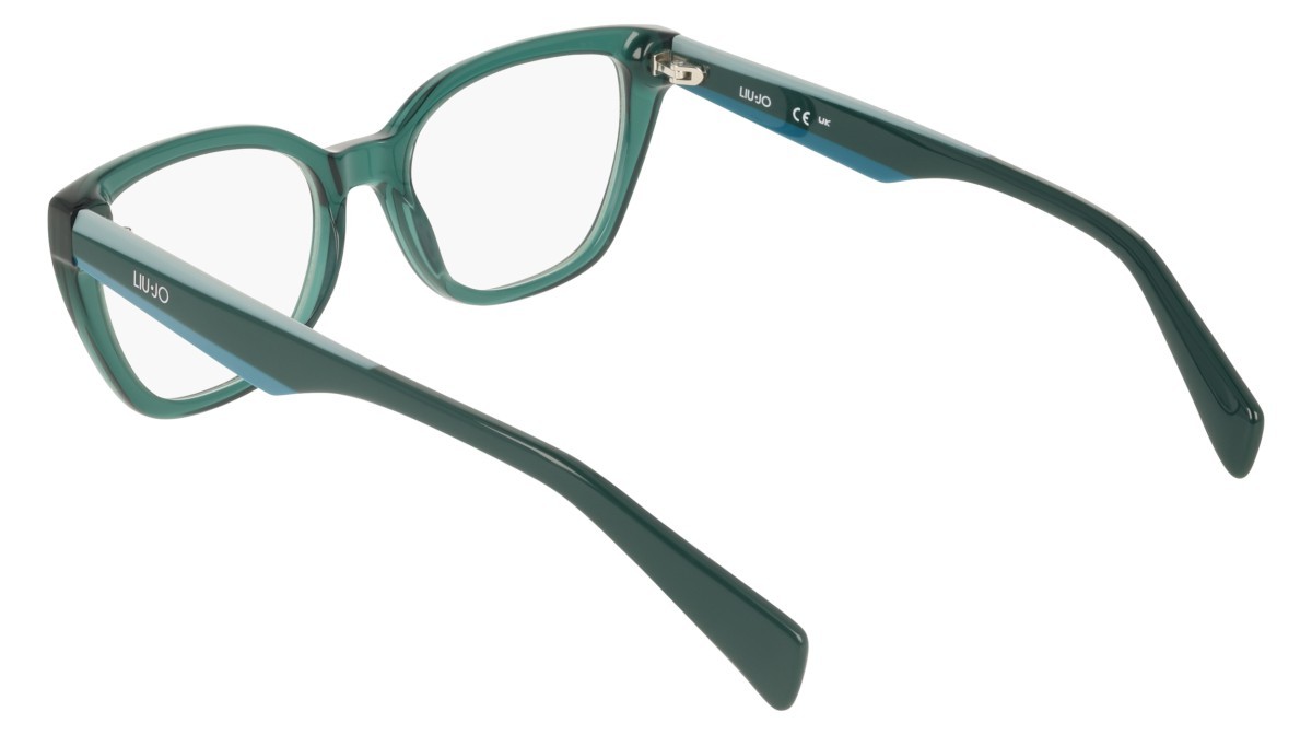 Occhiali da vista Liu Jo LJ2838 (302) colore dark green forma cat eye 