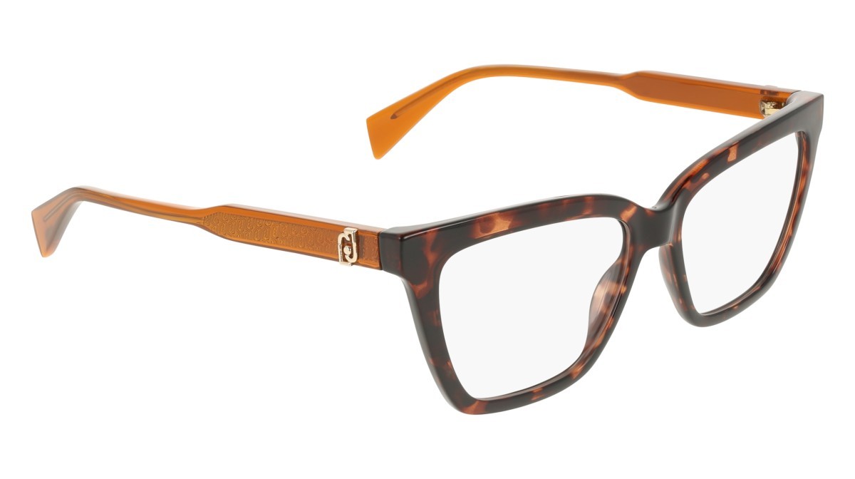 Occhiali da vista Liu Jo LJ2840 (242) colore dark tortoise forma cat eye 