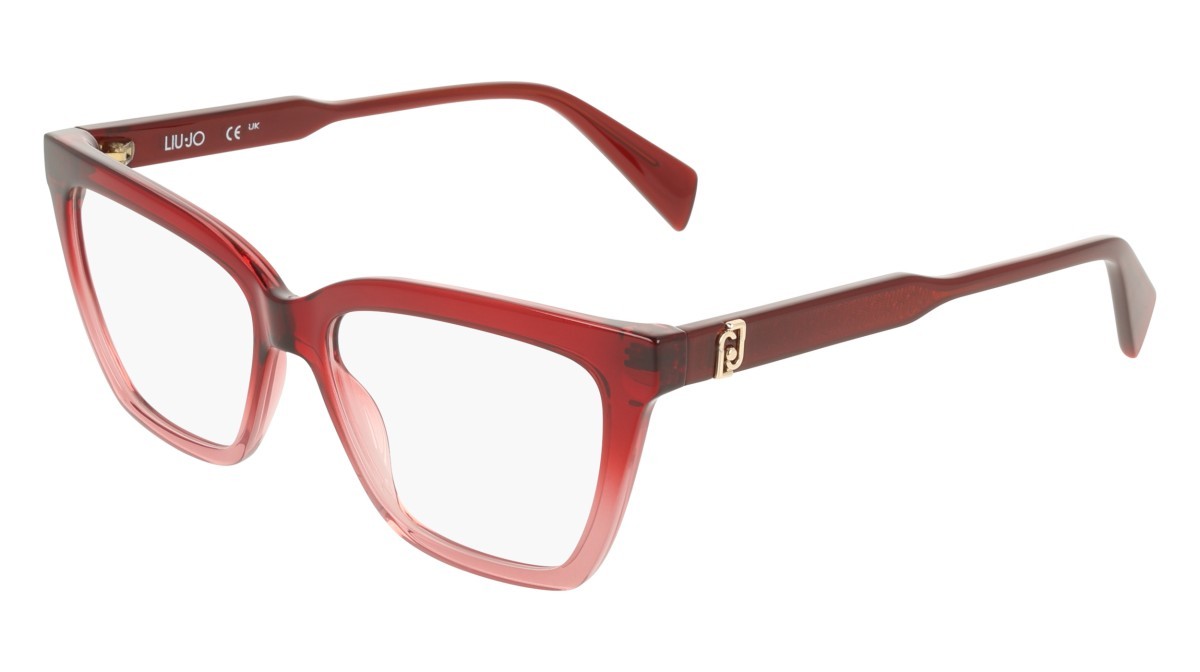 Eyeglasses Liu Jo LJ2840 (608) color burgundy/rose shape cat eye 