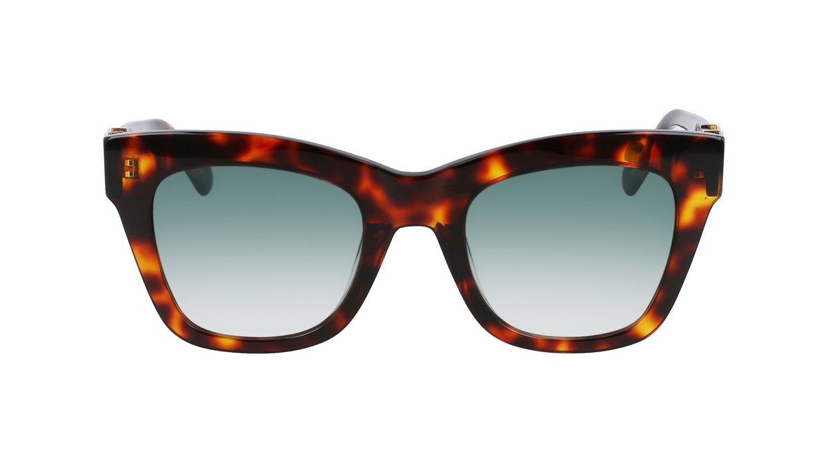 Sunglasses Liu Jo LJ746S (213) color blonde tortoise shape rectangle 