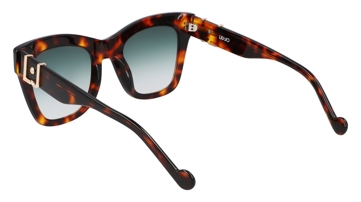 Sunglasses Liu Jo LJ746S (213) color blonde tortoise shape rectangle 