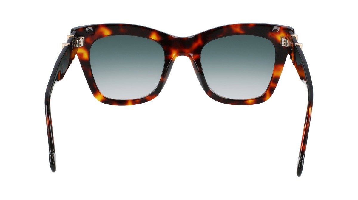 Sunglasses Liu Jo LJ746S (213) color blonde tortoise shape rectangle 