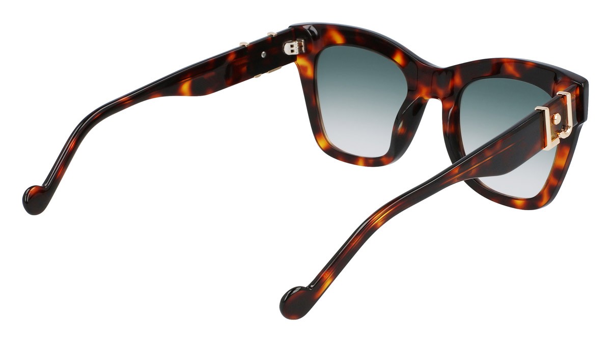 Sunglasses Liu Jo LJ746S (213) color blonde tortoise shape rectangle 