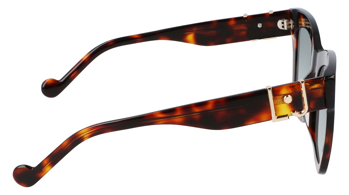 Sunglasses Liu Jo LJ746S (213) color blonde tortoise shape rectangle 