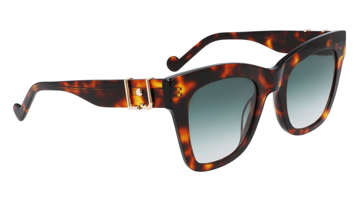 Sunglasses Liu Jo LJ746S (213) color blonde tortoise shape rectangle 