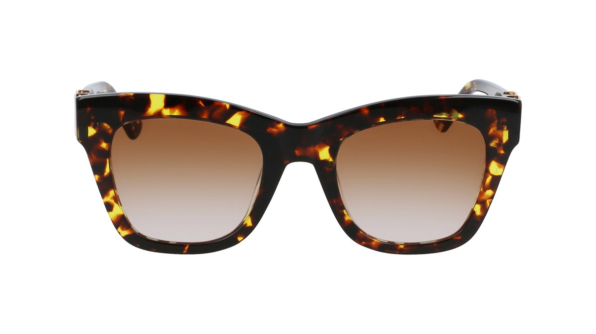 Sonnenbrillen Liu Jo LJ746S (220) farbe vintage tortoise form rechteckig 