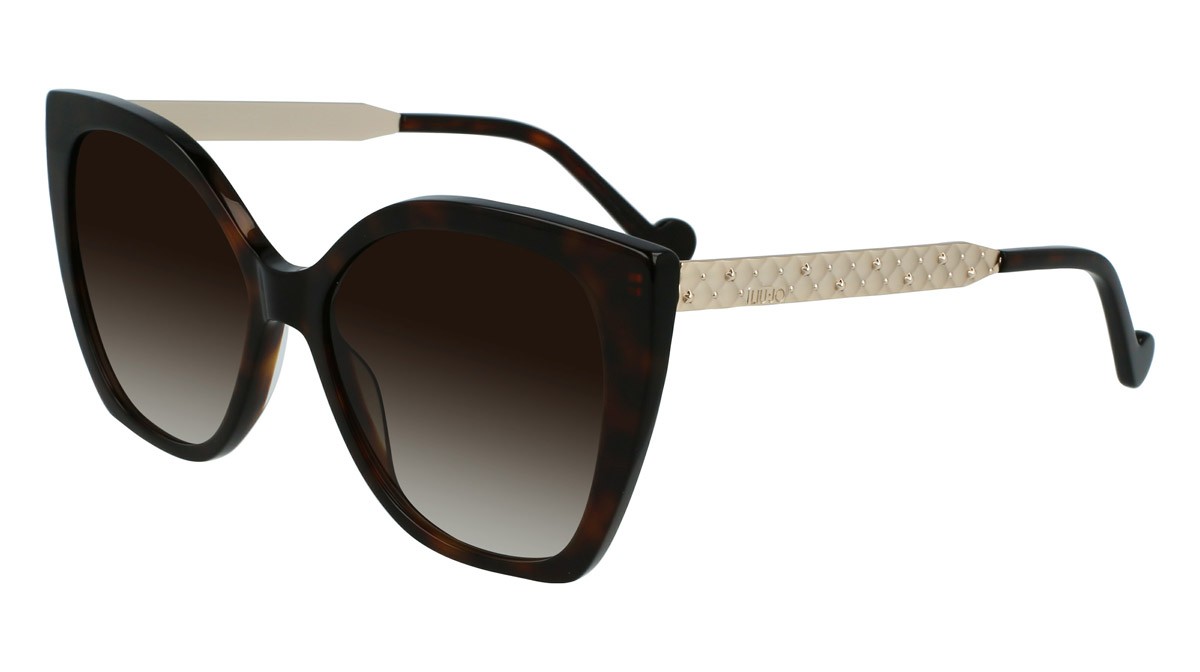 Sonnenbrillen Liu Jo LJ752S (206) farbe dark tortoise form rechteckig 