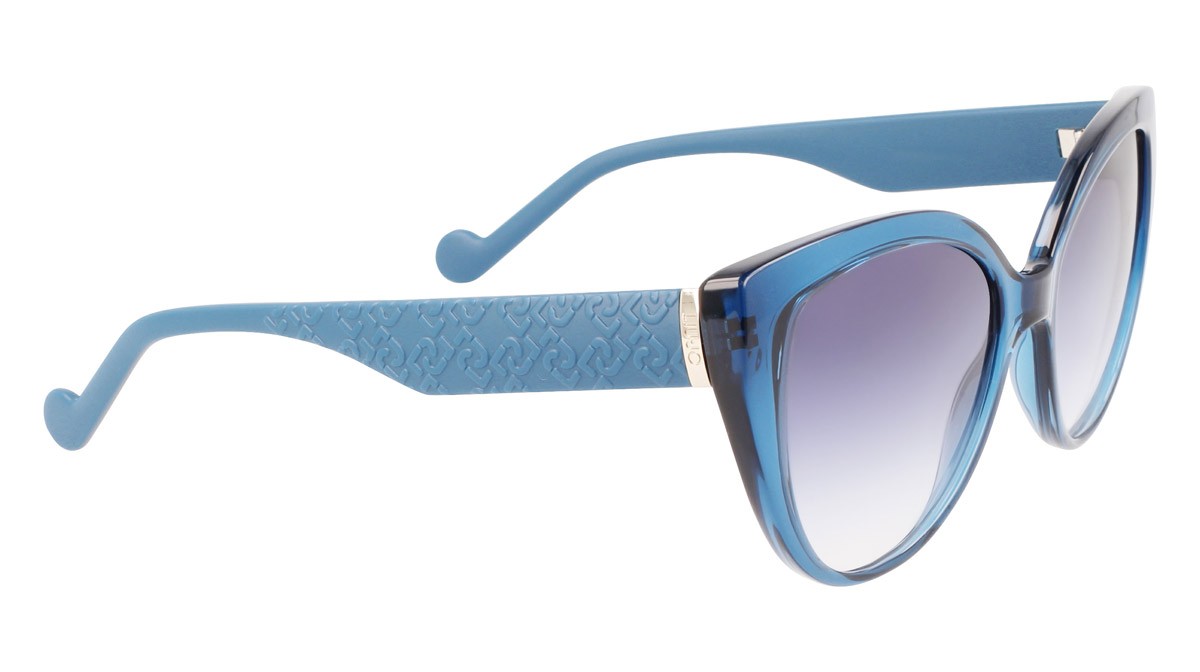 Sonnenbrillen Liu Jo LJ758S (400) farbe blue form cat-eye 