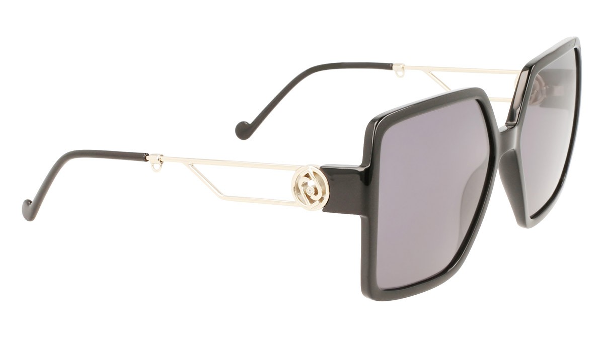 Sonnenbrillen Liu Jo LJ763SRCH (001) farbe black form rechteckig 