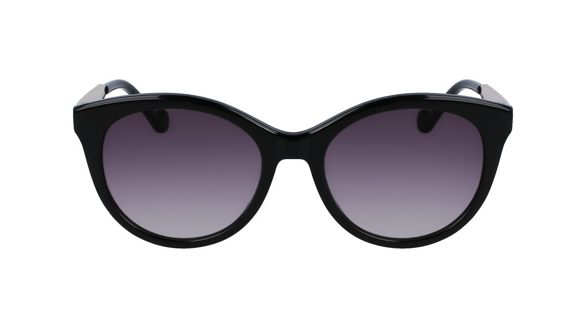 Sonnenbrillen Liu Jo LJ765S (001) farbe black form pantos gläser gradient grey