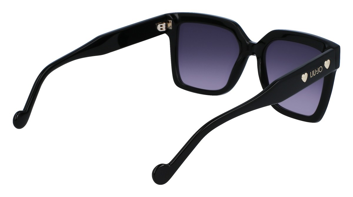 Occhiali da sole Liu Jo LJ771S (001) colore black forma rettangolare lenti black gradient