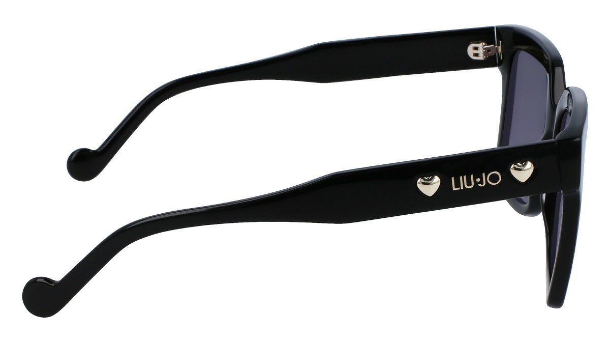 Occhiali da sole Liu Jo LJ771S (001) colore black forma rettangolare lenti black gradient