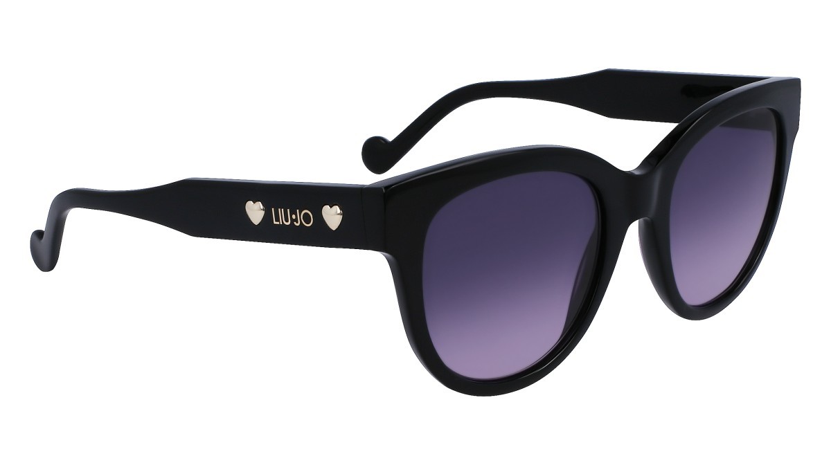 Sunglasses Liu Jo LJ772S (001) color black shape pantos lenses black gradient