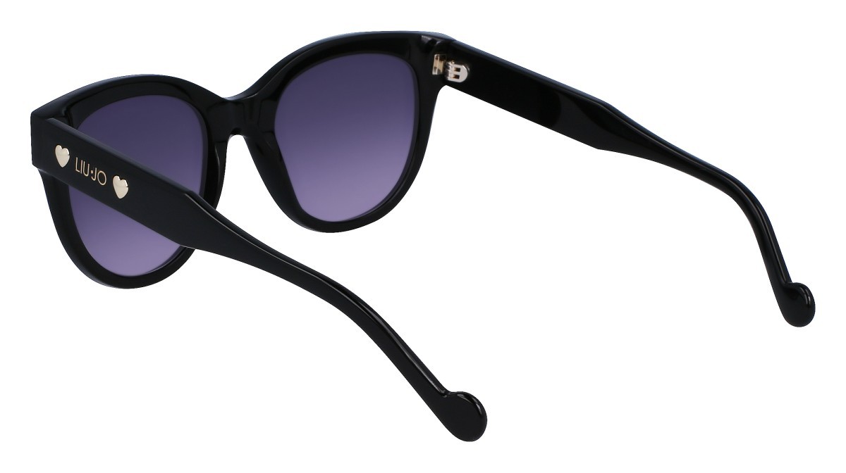 Sunglasses Liu Jo LJ772S (001) color black shape pantos lenses black gradient