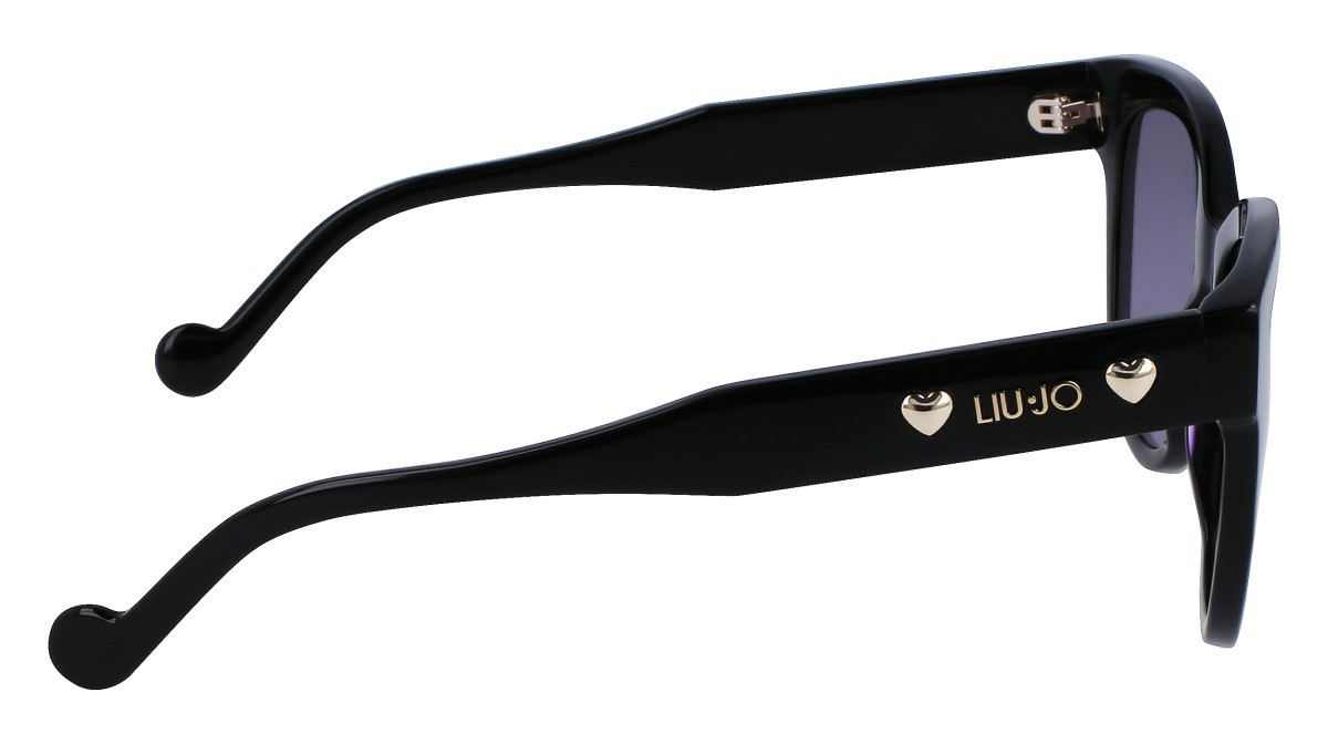 Sunglasses Liu Jo LJ772S (001) color black shape pantos lenses black gradient