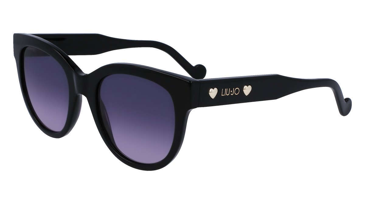 Sunglasses Liu Jo LJ772S (001) color black shape pantos lenses black gradient