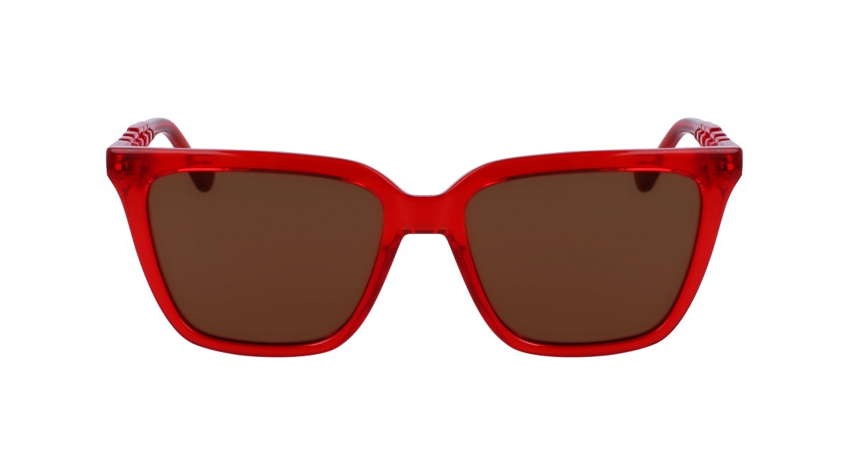 Sonnenbrillen Liu Jo LJ780S (600) farbe red form rechteckig gläser solid brown