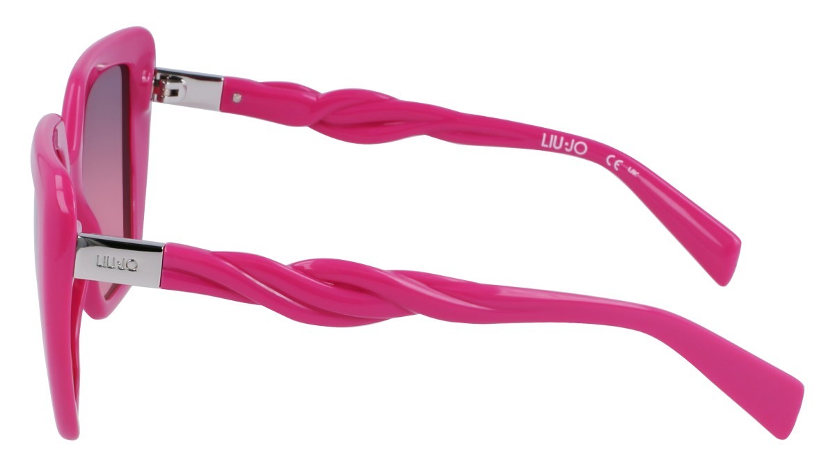 Occhiali da sole Liu Jo LJ788S (525) colore fuchsia forma rettangolare 