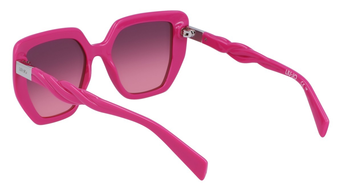 Occhiali da sole Liu Jo LJ788S (525) colore fuchsia forma rettangolare 